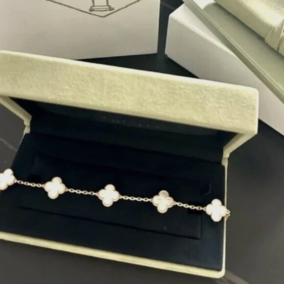 Anthantic Van Cleef & Arpels Vintage Alhambra Bracelet - Picture 1 of 11